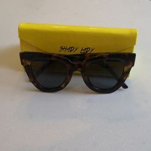 Shady lady Haley in leopard